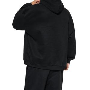 ชุดวอร์มผู้ชายแบบ 2 in 1 ระบายอากาศได้ดี สไตล์สปอร์ต เหมาะสำหรับฤดูใบไม้ร่วงและฤดูหนาว ผ้าฟลีซมีฮู้ด กางเกงจ็อกเกอร์พร้อมเชือกผูกเอว ดีไซน์เรียบง่าย สามารถสั่งทำได้ - Product Image 2