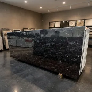 Elegant China Black Granite <b>Stone</b> Slabs Superior Quality Natural Granite for Kitchen Countertops Wall Cladding and Interior - Product Image 4