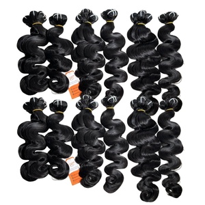 Vendeur de cheveux en gros Extensions de cheveux ondulés pour le corps 100% Paquets de cheveux vietnamiens bruts Prix bon marché Longue durée - Product Image 6