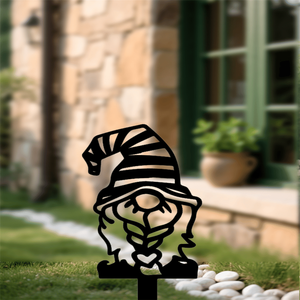 Statua di Elfo da Giardino, Decorazione per Esterni, Scultura di Fata, Ornamenti da Giardino Fatti a Mano - Product Image 1