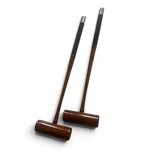 Ensemble de croquet de jardin Geoffrey |   Sport de pelouse |   En bois |   COULEURS ASSORTIES |   Très résistant |   Durable |   Stable |   Adultes |   Ensemble pour 4 joueurs - Product Image 4