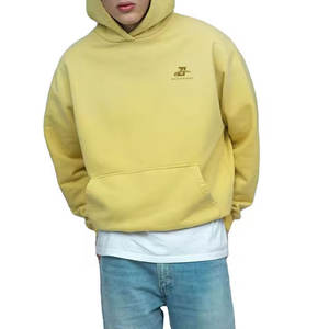 Sudaderas Holgadas Transpirables y Ligeras para Hombre, Precio Razonable, Color Sólido, Hechas en Pakistán - Product Image 1