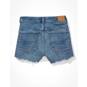 Short en jean Y2K déchiré taille mi-haute coupe droite respirant et écologique pour l'été, style streetwear, grande taille, sexy, haute qualité, design tendance - Product Image 5
