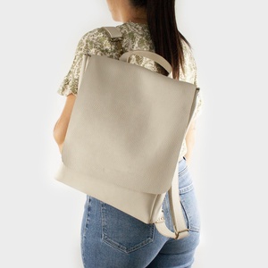 Sac à dos pour ordinateur portable en cuir véritable de qualité supérieure pour femmes avec un design tendance, toutes les couleurs, sacs à dos en cuir à la mode - Product Image 3