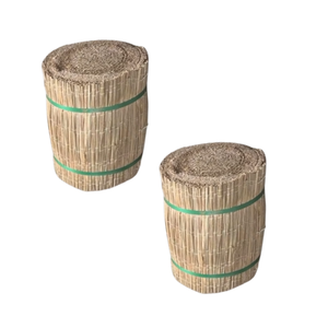 Alfombra de junco de primera calidad en rollo para protección de árboles y cubiertas de macetas, exportación a Corea, Japón y el mercado europeo. - Product Image 1