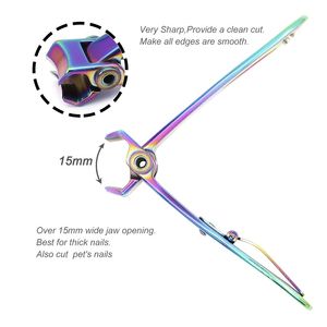 Tronchesino per Unghie dei Piedi con Apertura Ultra Larga per Unghie Spesse e Incarnite, Kit Manicure e Pedicure per Uomini e Donne - Product Image 3