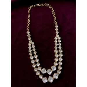 สร้อยคอจี้เพชรเม็ดเล็กสีเงิน92.5 62.6กรัม - Product Image 1