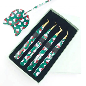 Ensemble de pinces à ongles personnalisées en acier inoxydable, outils de prélèvement en acrylique pour manucure, multi-usages, extensions de cils - Product Image 4
