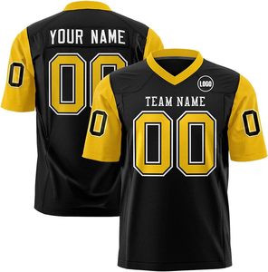 Adult American Football Jersey Interlock Fabric Dye Sublimated Custom Color Design Your Own Supplier Sportswear - Product Image 1