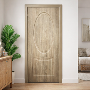Puerta Interior de Madera Maciza con Núcleo de MDF, 40 mm de Grosor, Diseño Moderno, Resistente a la Humedad y al Sonido, Suministro de Fábrica - Product Image 6
