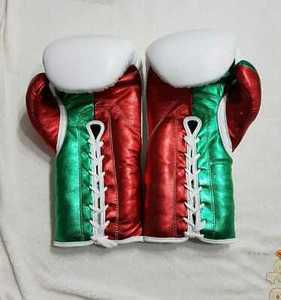 Guantes de MMA de Piel Sintética PU de Alta Calidad con Logotipo Personalizado Impreso en Serigrafía, de 10oz-14oz, para Gimnasio, con Cordones y Absorción de Humedad - Product Image 5