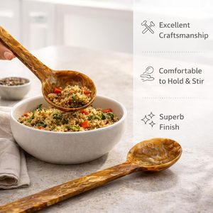 Handmade <b>salad</b> <b>server</b> modern serving utensils designer <b>salad</b> spoon <b>salad</b> fork kitchen serve ware dining table accessories - Product Image 4