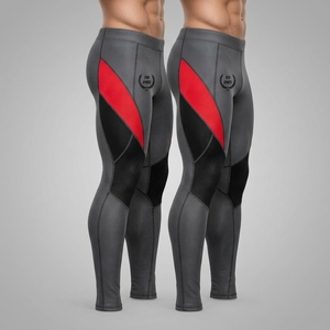 <b>Men</b> <b>Legging</b> Premium Custom Fitness Tights <b>Compression</b> Sportswear Breathable Polyester Fabric Stretch Construction Moisture - Product Image 4