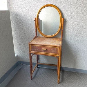Stunning rattan <b>dressing</b> <b>table</b> bedroom furniture essentials great quality vanity make-up <b>tables</b> - Product Image 6