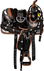 Selle de cheval Western en cuir véritable pour le dressage et la course, modèle 2026, haute qualité - Product Image 4