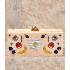 Pochette en résine cristalline faite à la main de qualité supérieure pour femmes, accessoire de mode en provenance d'Inde par RR ENTERPRISES - Product Image 4
