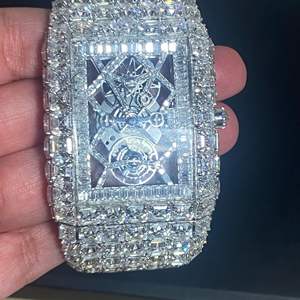 Reloj de Moda con Diamantes Cultivados en Laboratorio, Reloj con Diamantes Incoloros para Hombre, Mejor Calidad, Precio al por Mayor - Product Image 3