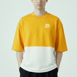 Camisetas Boxy Personalizadas de Alta Calidad para Hombre, Ropa de Verano, Color Personalizado, Manga Corta, 100% Algodón - Product Image 1