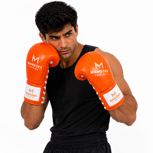 Gants de boxe professionnels en dentelle, en cuir véritable, pour l'entraînement et le sparring, design personnalisé, vente en gros directe d'usine - Product Image 4