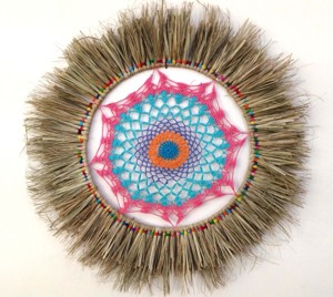 กระจกแขวนผนัง macrame กระจกตกแต่งบ้านแบบแขวนทำมือ2025 - Product Image 6
