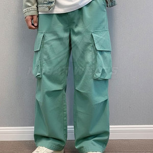 Pantalones Cargo para Hombre, Flexibles y Resistentes, con Costuras Reforzadas y Diseño de Bolsillos Funcionales para Comodidad al Aire Libre - Product Image 6