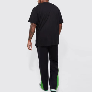 บริการ OEM กางเกงแฟลร์พิมพ์ลายฤดูหนาวคุณภาพสูงสำหรับผู้ชาย ขายส่ง กางเกงแฟลร์น้ำหนักเบาแบบใหม่สำหรับขายออนไลน์ - Product Image 3