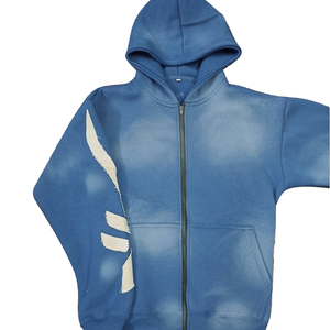 Conjunto Deportivo Glory Y2K Personalizado para Hombre, Sudadera con Capucha de Felpa Gruesa, Pantalones Deportivos con Corte Acampanado, Estilo Urbano con Pedrería - Product Image 1