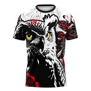 Camiseta de Manga Corta para Jiu Jitsu Sublimada con Diseño Personalizado, Bajo MOQ, Rashguard de MMA, Poliéster Elástico, Ropa de Artes Marciales OEM - Product Image 2