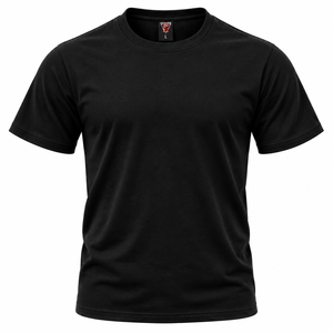 Camiseta de Algodón Lisa Personalizada OEM para Hombre, Cuello Redondo, Manga Corta, Deportiva, para Gimnasio - Product Image 3