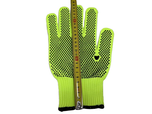 Best Selling <b>PVC</b> Dotted Work Gloves Cotton Knit Anti Slip Safety Gloves OEM Factory Premium <b>PVC</b> Grip Gloves - Product Image 4