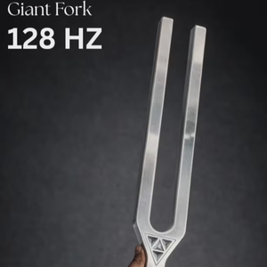 Diapasones Gigantes Hechos a Mano, Extra Grandes, 128 Hz, Diapasón de Sonido Tipo Espada - Product Image 1