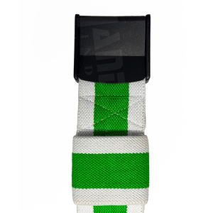HANDSCHUHE INDUSTRIES Adjustable Blood Flow Restriction Band Green White Striped Polyester <b>Exercise</b> Strap Durable Arm <b>Leg</b> - Product Image 4