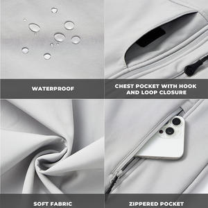 Chaquetas Softshell Impermeables para Hombre 2026, Diseño Único con Logotipo Personalizado, Chaqueta Cortavientos de Moda Urbana para Hombre - Product Image 5