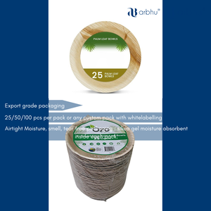 Ensemble d'assiettes jetables en feuilles de palmier d'arec, biodégradables, écologiques, de forme carrée, pour les fournitures de mariage et de fête - Product Image 3