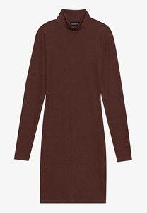 ชุดเดรสทรงเข้ารูปแขนยาวประสิทธิภาพสูง ผ้าถักยืด จำหน่ายส่ง - Product Image 4