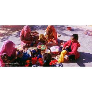 Handicrafts Long <b>Strap</b> <b>Bags</b> Customize Fashionable Girls <b>Bag</b> Eco Friendly Lightweight Cotton Embroidery <b>Bags</b> Latest Collection - Product Image 3