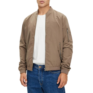 Chaqueta Bomber de Invierno Elegante con Logotipo Personalizado, Resistente al Viento, Ecológica, Talla Grande, Chaqueta Urbana de Tela para Hombre - Product Image 1