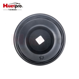 Clé à filtre à huile de type coupelle HANDYPRO (65/67 X 14F) en acier au carbone noir, outils pour véhicules, réparation automobile - Product Image 3