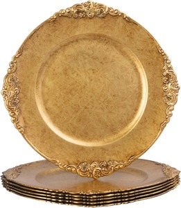 Round Wooden <b>Decorative</b> <b>Plates</b> With Deer Pattern Nordic Design Set Of Four - Product Image 2