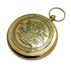 Brújula de Bolsillo de Latón, Brújula de Navegación, Brújula de Viaje Estilo Vintage, Brújula de Latón para Senderismo y Camping al Aire Libre - Product Image 2