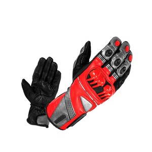 <b>Men</b> Women Genuine Leather Motorcycle <b>Glove</b> With Your Own Logo/Design Racing Road Racing Motorbike <b>Glove</b> - Product Image 5