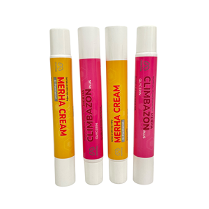 Tubo de Crema de Plástico PE con Punta Cónica, Tapa de Rosca, Impresión Digital Personalizada, Envase para Crema de Ojos y Pasta de Dientes - Product Image 4