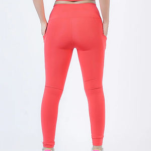 Leggings de Yoga de Cintura Alta para Mujer, Estilo Maxi Estándar, con Logotipo Personalizado, Pantalones Deportivos Casuales, Transpirables, Ligeros, de Punto, Spandex/Nailon - Product Image 2