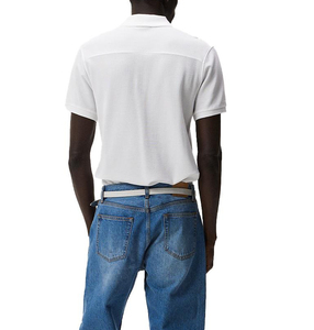 Camisetas Polo de Golf para Hombre, Blancas o Negras, Lisas, de Algodón y Poliéster, con Diseño Personalizado Bordado o Impreso - Product Image 3