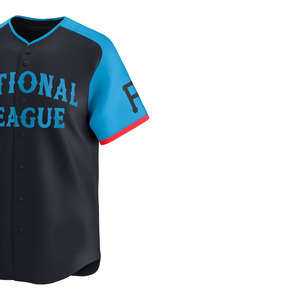 Maillot de baseball athlétique haute performance à boutons, uniforme d'équipe respirant en maille, vente en gros directe usine - Product Image 4