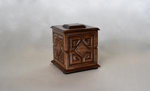 Handcrafted Wooden Cremation Urn <b>Box</b> Hand Carved Funeral Urns for Human Ashes <b>Memorial</b> <b>Keepsake</b> Rosewood Decorative <b>Box</b> Urns - Product Image 4