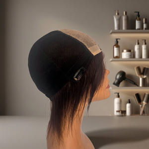 Perruque complète en dentelle de cheveux humains brésiliens Remy, densité 150%, taille moyenne, longue, avec base en dentelle, fabriquée au Bangladesh, TAZ Hair - Product Image 5