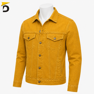 Men Denim <b>Jacket</b> Crafted For Effortless Styling With Comfortable Denim Fabric A <b>Smart</b> Fit And A Distinctive Casual Appearance - Product Image 3