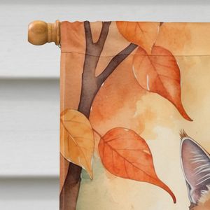 Supalak แบนเนอร์ตกแต่งเสาสำหรับระเบียงขนาดใหญ่ที่แขวนอยู่บนผนังหลากสีโพลีเอสเตอร์รูปแมวใบไม้ธงบ้าน - Product Image 3