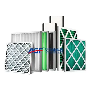 AGF Factory OEM/ODM G4 MERV 8 Pleated Cardboard Frame Cotton HVAC AC Furnace Pre-Filter Accepting